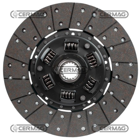 Disco frizione con molle parastrappi Diametro 280 mm Profilo 35x31 - Z.18 15725 | NewgardenAgri.com