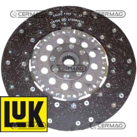 Disco de embrague rígido PDF Diámetro 280 mm Perfil 26x22 - Z.15 15885 LUK | NewgardenAgri.com