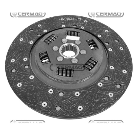 Disco de embrague con muelles amortiguadores. Diámetro 280 mm. Perfil 35x31 - Z.18 16293 | NewgardenAgri.com