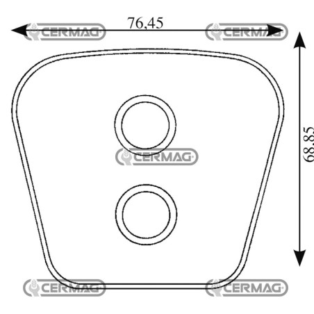 Placa sinterizada Espesor 4,00 mm 15453 | NewgardenAgri.com