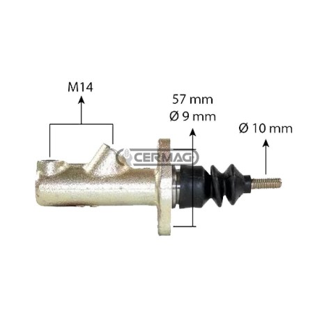 Bomba de embrague para MF 16277