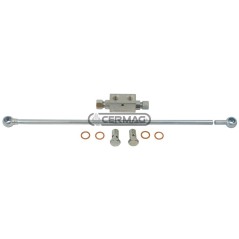 Robinet d'arrêt double effet, raccord gaz 3/8", référence 50370 | NewgardenAgri.com