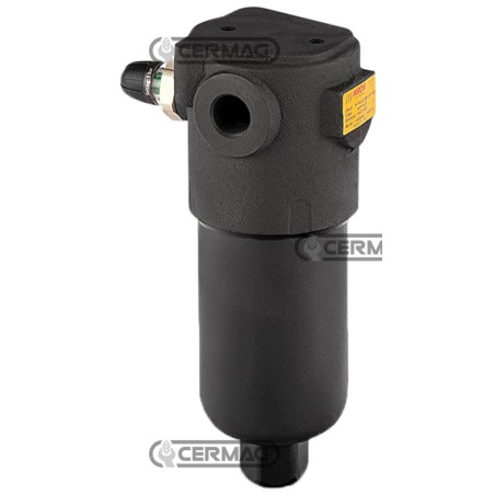 Filtro in linea per distributori elettrici con indicatore di intasamento visivo Filetto 3/4" Gas 84088 Ikron | NewgardenAgri.com