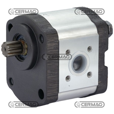 Bomba de engranajes GRUPO 2 Cilindrada 14 cm³ Eje 17x14 - Z.9 Derecha Rotación 83231 HighQuality_GOLD | NewgardenAgri.com
