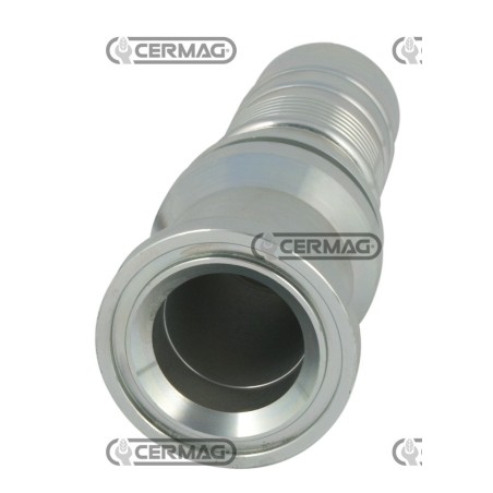 Raccordo a flangia diritta SAE 3000 psi Diametro tubo 3/4" inch Flangia 1" inch 82278 Manuli | NewgardenAgri.com