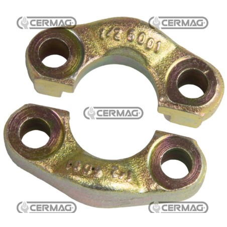 Coppia di semi flange SAE 6000 psi Flangia 1" inch 81897 Manuli