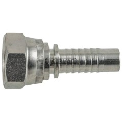 Raccordo filettato femmina diritto Diametro del tubo 1/4" - 6 mm Filetto 3/8" Gas 98066 | NewgardenAgri.com
