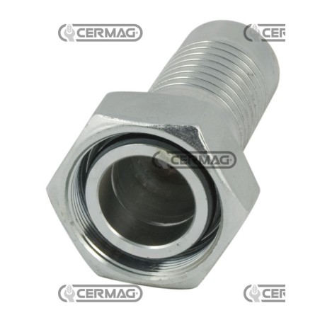 Raccordo femmina diritta - DIN 24° serie leggera Diametro del tubo 1" - 25 mm Filetto M36x2 82423 Manuli | NewgardenAgri.com