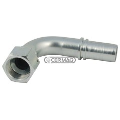 Raccordo femmina 90° - JIC 74° Diametro del tubo 1" - 25 mm Filetto 1"5/8-12 82909 Manuli | NewgardenAgri.com