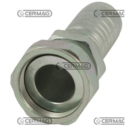 Raccordo femmina diritta - ORFS Diametro del tubo 5/8" - 16 mm Filetto 1"-14 81966 Manuli | NewgardenAgri.com