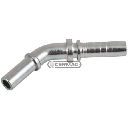 Raccordo con estremità tubolare 45° Diametro del tubo 1/4" - 6 mm Estremità - D 10 mm 81719 Manuli | NewgardenAgri.com