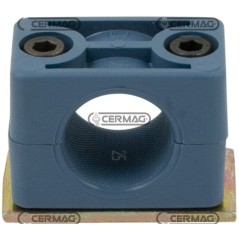 Blocchetto fermatubo a 1 posto Diametro 28 mm 81325 | NewgardenAgri.com