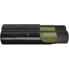1SC Twin Rubber Hose Diameter 1/4" 84006 | NewgardenAgri.com