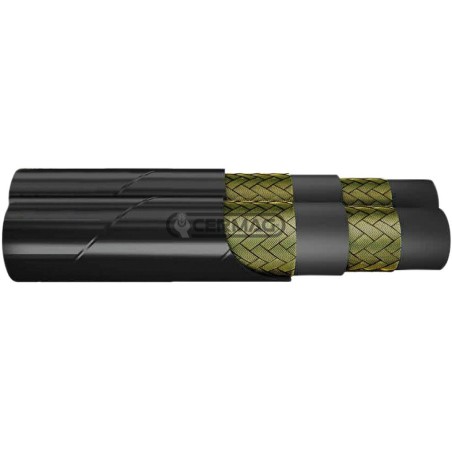 2SC Double Rubber Hose Diameter 1/2" 84010 | NewgardenAgri.com