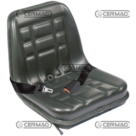 Soporte de asiento GT60 con guías y microinterruptor sin reposabrazos 65012 COBO | NewgardenAgri.com