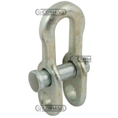 Grillo zincato a doppio foro Misura 9/16" - 14 mm Carico di lavoro 850 kg 50227 | NewgardenAgri.com