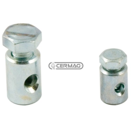 Terminal with screw in head Cable diameter 3.3 mm 60077 | NewgardenAgri.com