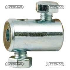 Terminal with double lateral screw Cable diameter 2.5 mm 60080 | NewgardenAgri.com