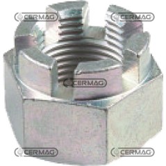 Dado a corona per cingoli M24x2 Cl8.8 11693811C | NewgardenAgri.com