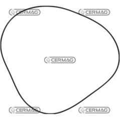 O junta de freno 325 x 3,85 mm 3617901M2C | NewgardenAgri.com