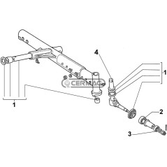 axle overhaul kit 65503