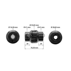 Giunto parastrappi 84646