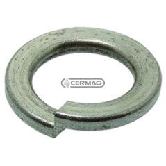 Arandela elástica espiral GROWER, chapada en zinc blanco. Tamaño M20 65062 | NewgardenAgri.com