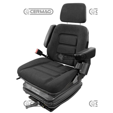 Asiento mecánico de tela con reposabrazos 98255 CERMAG