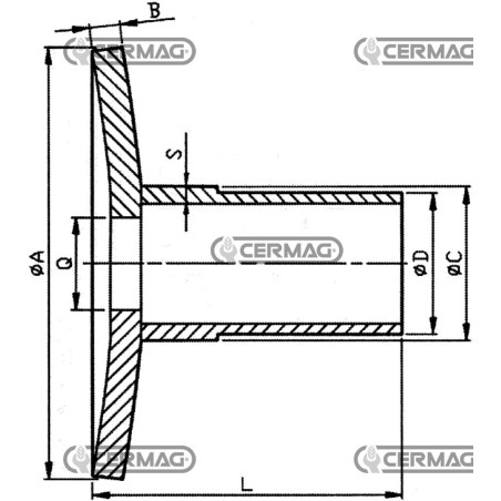 Semiespaciador para telescopio Quadro de 31 mm 57239 | NewgardenAgri.com