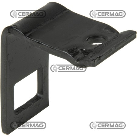 Soporte de resorte de una sola hoja. Dimensiones: 100 x 10 mm. Marco: 80 x 80 mm. 57663 BIANCHI | NewgardenAgri.com
