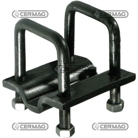 Soporte para muelles cuadrados. Marco de 80x80 mm. Muelles de 25x25 mm. 56572 | NewgardenAgri.com