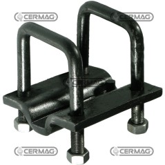 Soporte para muelles cuadrados. Marco de 100x100 mm. Muelles de 30x30 mm. 57290 | NewgardenAgri.com
