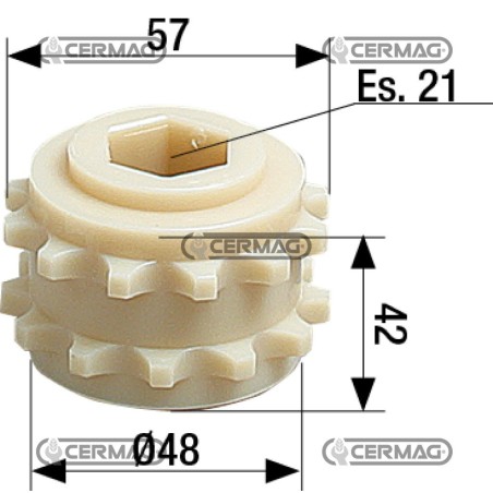 Rullino due corone 56692 | NewgardenAgri.com