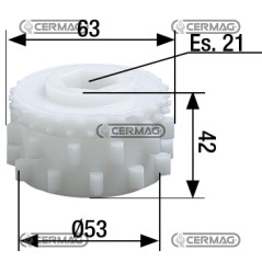 Rullino doppia versione 56693 | NewgardenAgri.com
