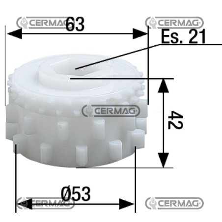 Rullino doppia versione 56693 | NewgardenAgri.com