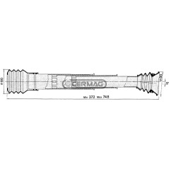 Tube de conduit semi-court 56703