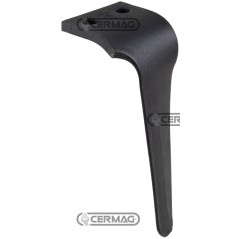 Dente per erpici rotativi - Diamante Lato Sinistro Piatto 90x12 mm 55085 | NewgardenAgri.com