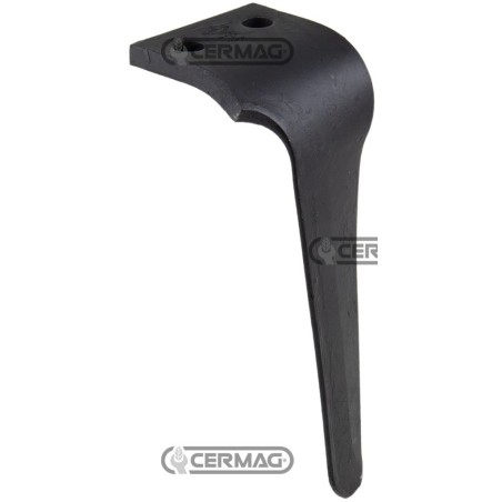 Diente de rastra rotativa - Lado izquierdo, plano de diamante, 90x12 mm, 55085 | NewgardenAgri.com