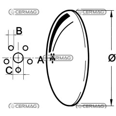 VERDEGIGLIO plow disc Diameter 560 mm 56378 OFAS