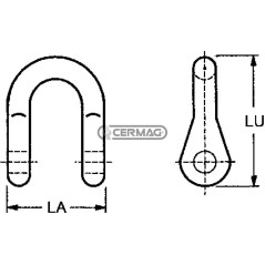 Trou de fixation de l'anse : 14,5 mm - Filetage : 13 mm - 57122 | NewgardenAgri.com