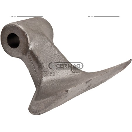 Martillo para trituradora. Diámetro del orificio: 20,5 mm. 56182. Fabricado en Italia. | NewgardenAgri.com