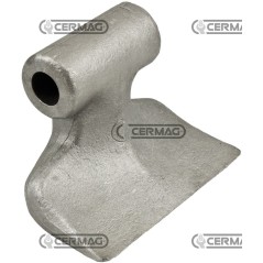 Martillo para trituradora. Diámetro del orificio: 20,5 mm. 57316. Fabricado en Italia. | NewgardenAgri.com