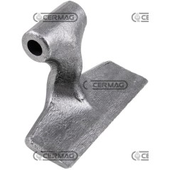Martillo para trituradora. Diámetro del orificio: 18,5 mm. 57460. Fabricado en Italia. | NewgardenAgri.com