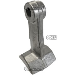 Martillo para trituradora. Diámetro del orificio: 16,5 mm. 57464. Fabricado en Italia. | NewgardenAgri.com