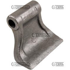 Martillo para trituradora. Diámetro del orificio: 20,5 mm. 57709. Fabricado en Italia. | NewgardenAgri.com
