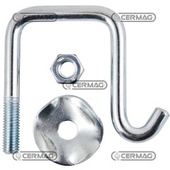 Brida con rondella e dado d.10 tel. 50x50 55472 | NewgardenAgri.com