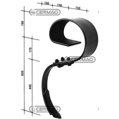 TITAN 57291 BIANCHI spring tooth | NewgardenAgri.com