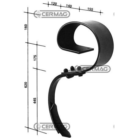 TITAN 57291 BIANCHI spring tooth | NewgardenAgri.com