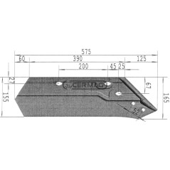 ARADO IZQUIERDO - KUHN 57346 | NewgardenAgri.com