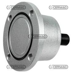 Soporte de cojinete de disco de 4 orificios, distancia entre centros de 98 mm, 55906